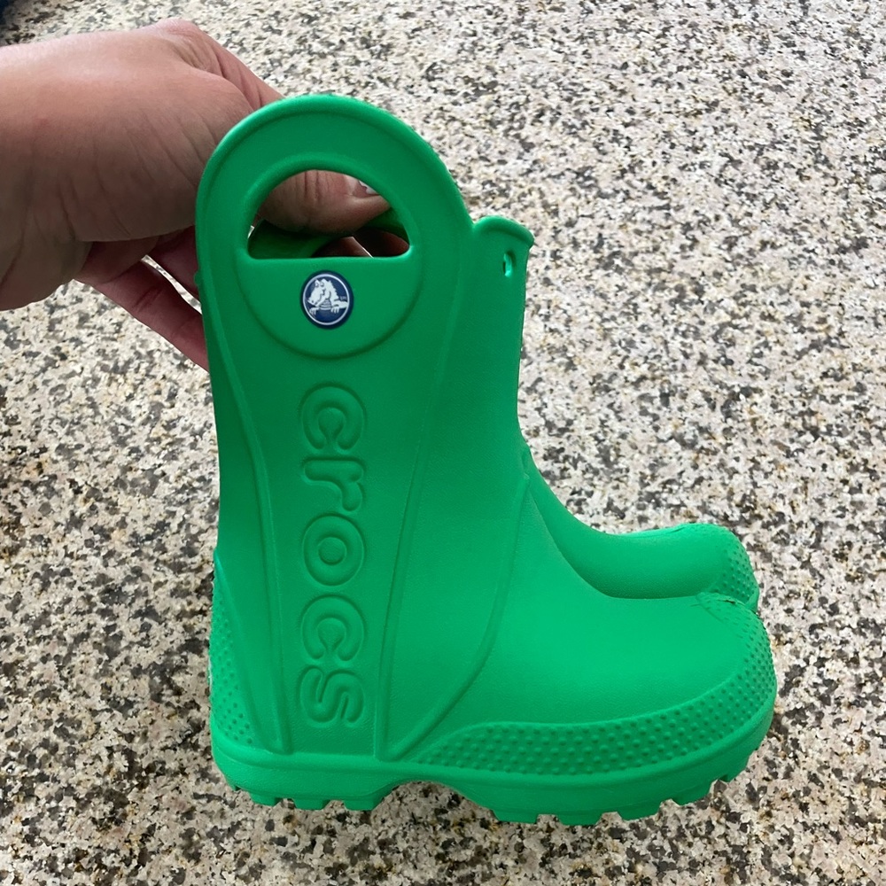 Crocs Toddler Rain Boot 💚
